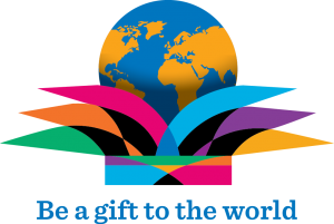 Be a gift to the world logo