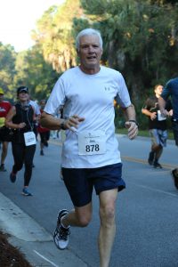 Runner Jim Cruickshank Member Rotary Club Pisgah Forest